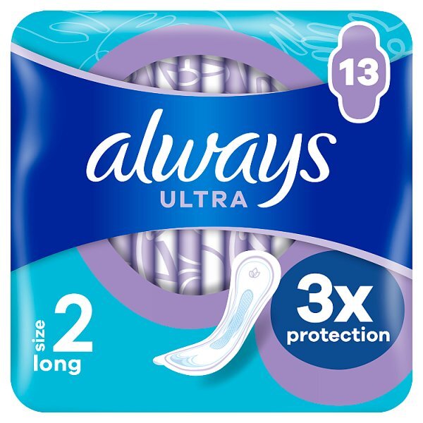 DNR Always Ultra Sanitary Towels Long Size 2 X13