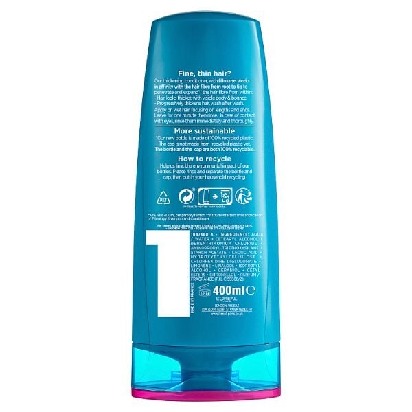 L'Oreal Elvive Fibrology Thickening Conditioner 400ml