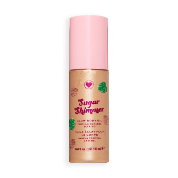 I Heart Tropical Caramel Glow Body Oil Creme Brulee Bronze