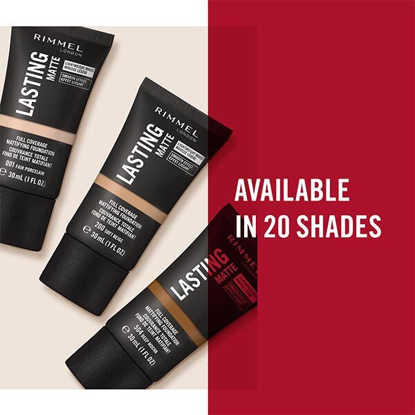 DNR RIMMEL LASTING MATTE FDN WARM PORCELAIN