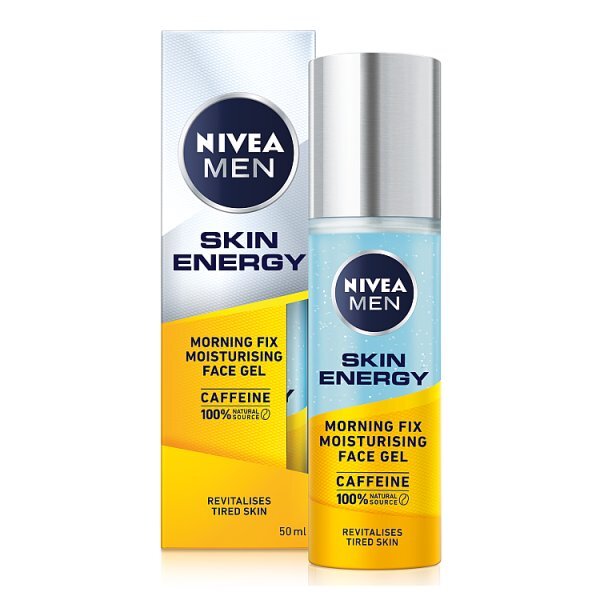 NIVEA MEN Active Energy Morning Fix Face Moisturiser 50ml