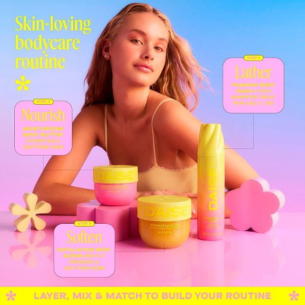 Daise Body Scrub Pineapple 510 G