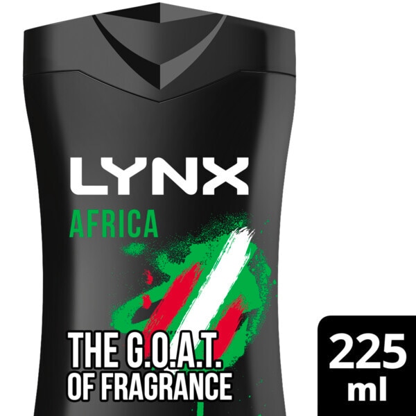 Lynx Bodywash Shower Gel Africa 225ml