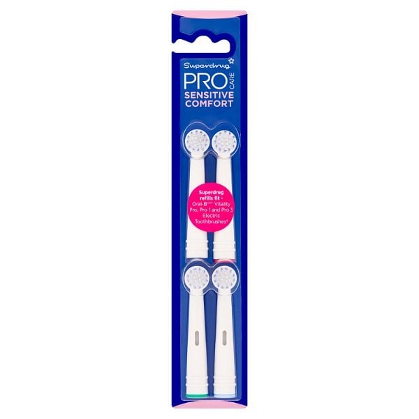 Pro Care Sensitive Toothbrush Refills 4 Pack