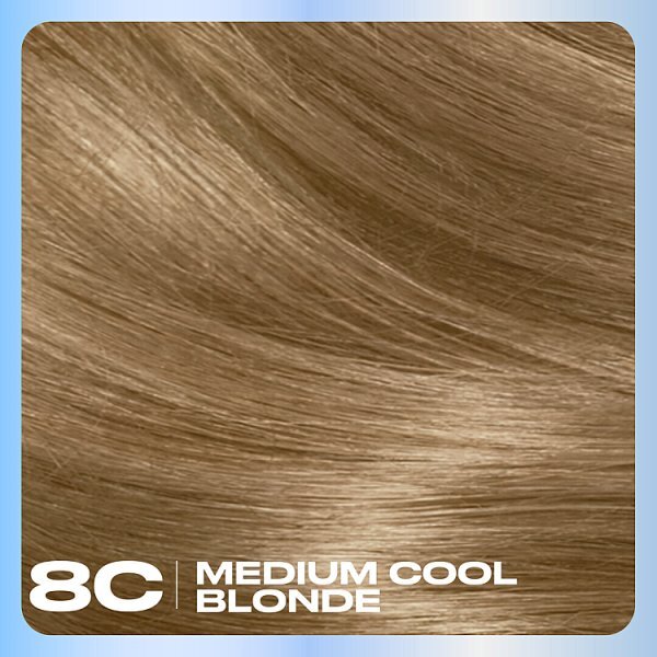 Clairol Nice'N Easy Crème Permanent Hair Dye 8C Medium Cool Blonde