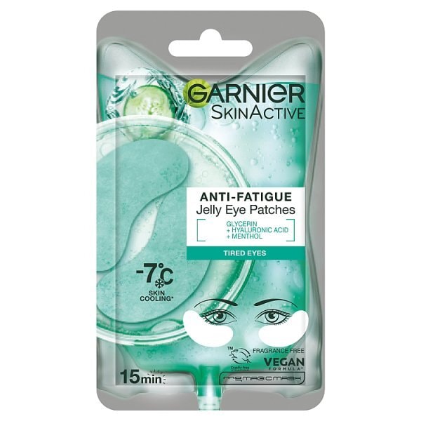 Garnier Anti-Fatigue Hyaluronic Acid & Cucumber Jelly Eye Patches
