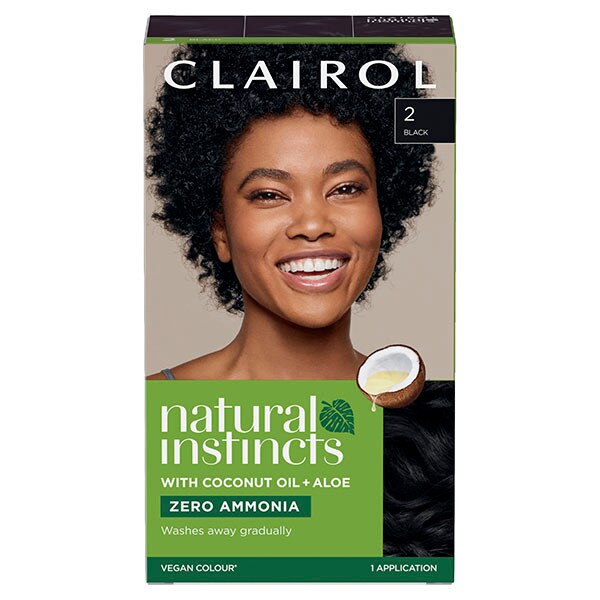 Clairol Natural Instincts Hair Dye 2 Black