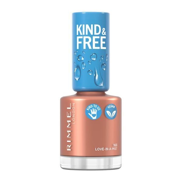 Rimmel Kind & Free Nail Polish 163 Love-In-A-Mist