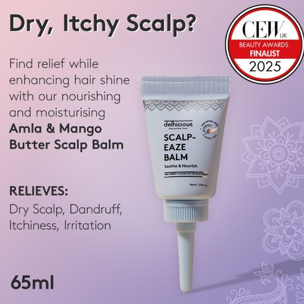 Delhicious Scalp-Eaze Scalp Balm - Amla & Mango Butter 65Ml