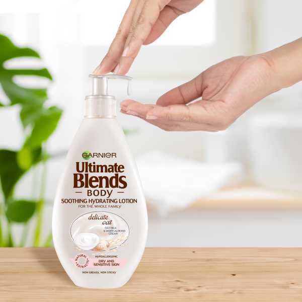 Ultimate Blends Oat Body Lotion Sensitive Skin 400ml