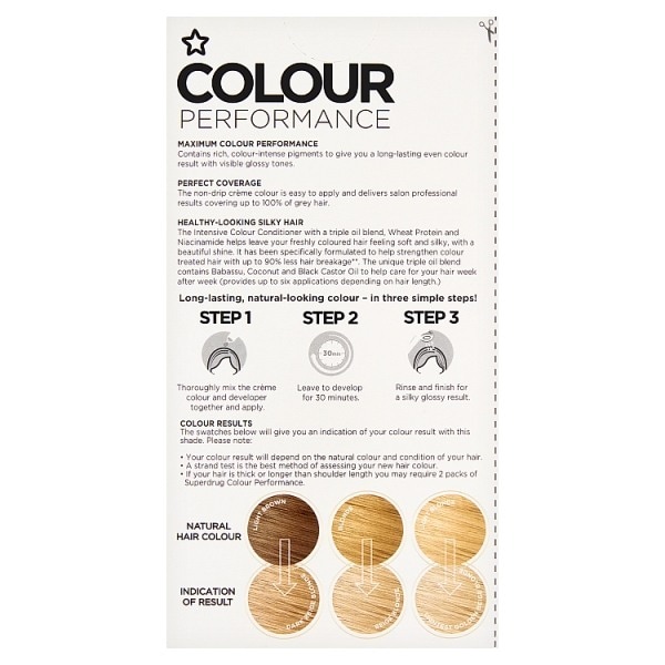 Superdrug Colour Performance 10.03 Golden Beige Blonde