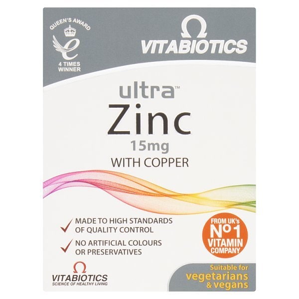 Vitabiotics Ultra Zinc X 30 tablets
