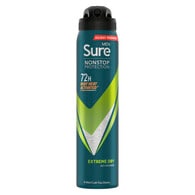 Sure Men Anti-Perspirant Aerosol Nonstop Extremedry 250ml