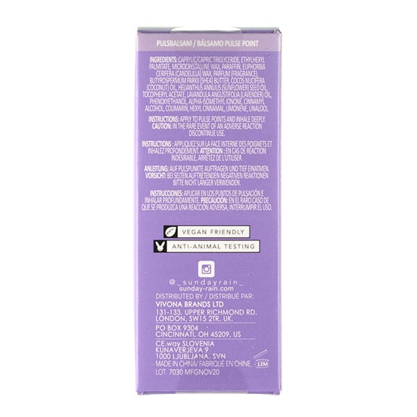 Sunday Rain Sleep Easy Pulse Point Balm