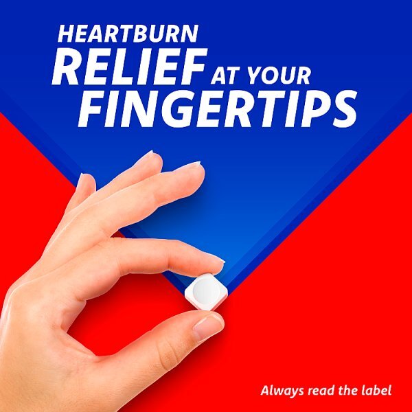 Rennie Spearmint Heartburn & Indigestion Relief 24 Tablets