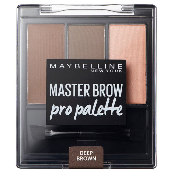 Maybelline Master Brow Pro Palette Kit Deep Brown 3.4g
