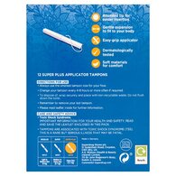 Superdrug Super Plus Applicator Tampon X12