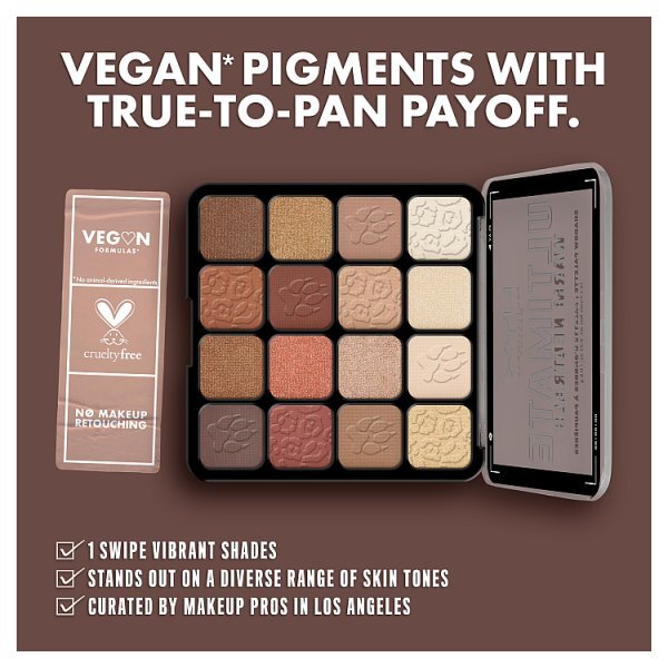 NYX Professional Makeup Ultimate Shadow Palette 16-Pan - Warm Neutrals