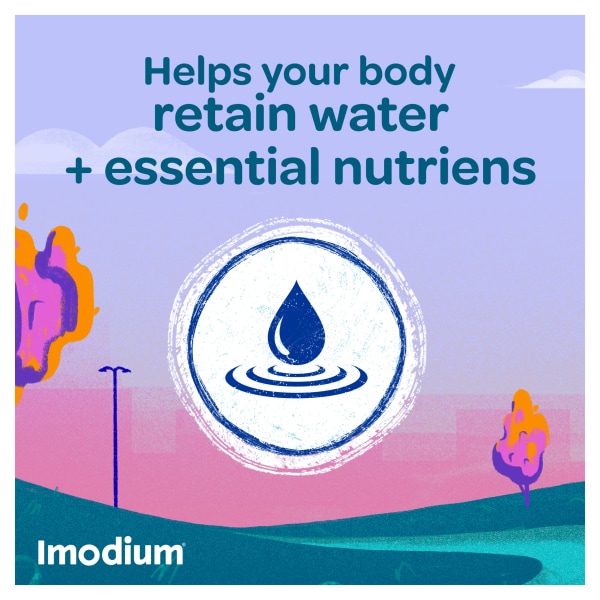 Imodium Dual Action Relief Tabs 12s