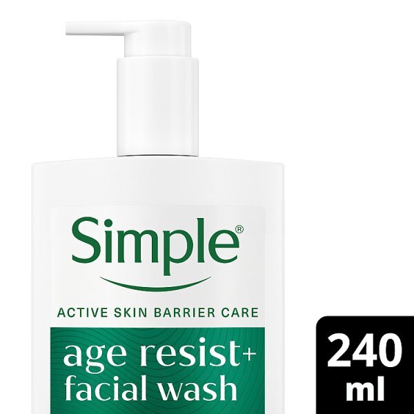 Simple Age Resist+ Facial Cleanser 240 ml