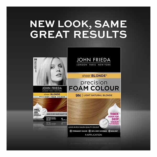 John Frieda Precision Foam Colour Light Natural Blonde 9N