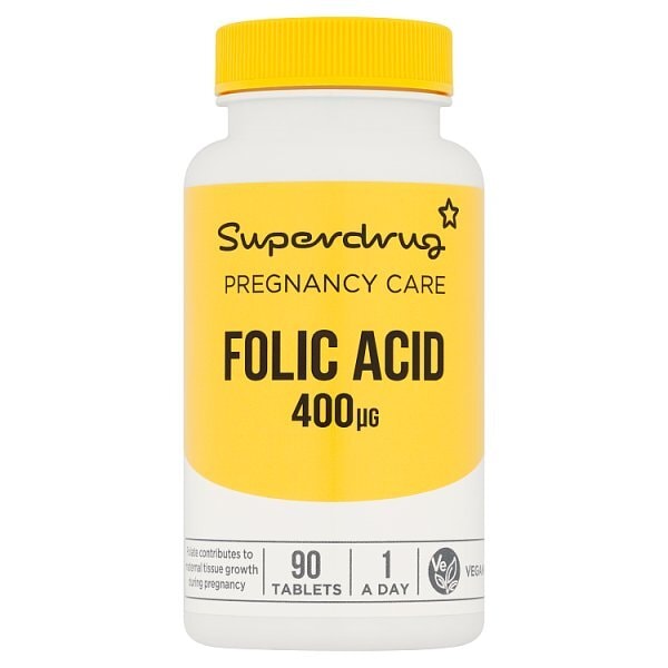 Superdrug Folic Acid 90s