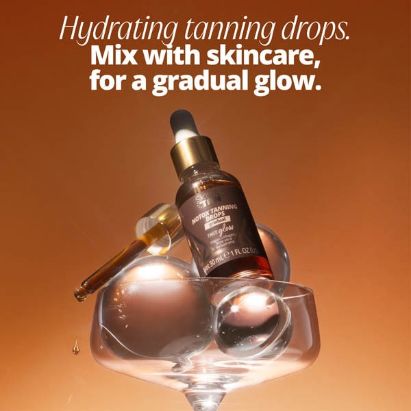 Skin & Tan Notox Face Glow Tanning Drops 30ml