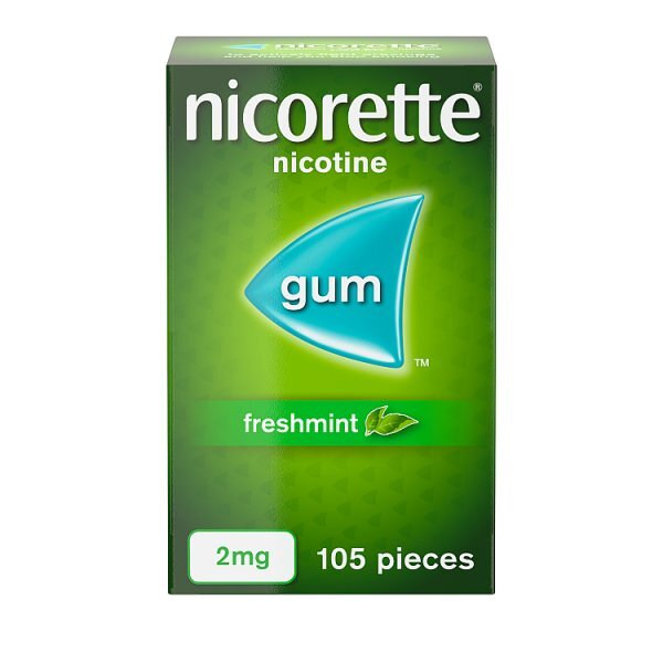 Nicorette® Freshmint 2mg Nicotine Gum 105s (Stop Smoking)