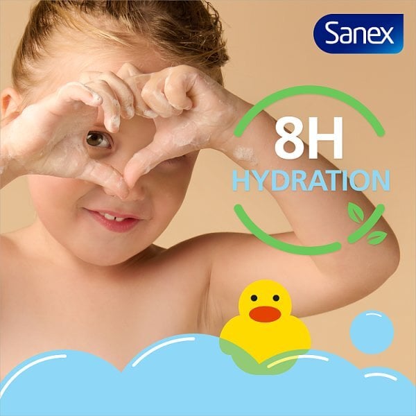 Sanex Zero % Kids Head To Toe Bodywash 450Ml