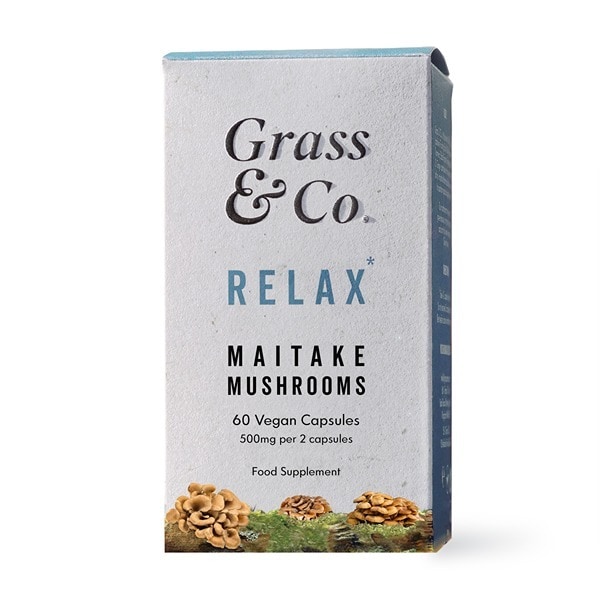 Grass & Co. Relax Maitake Mushrooms Capsules