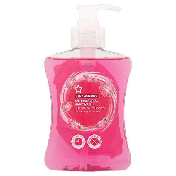 Superdrug Anti-Bacterial Strawberry Handwash 250ml