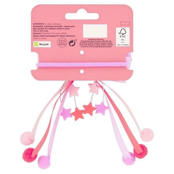 Superdrug Fantasy Bow Hairband