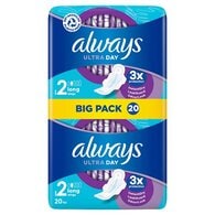 Always Ultra Pads Long Multipack Size 2 20CT