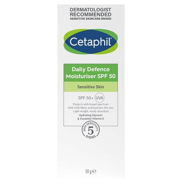 Cetaphil Daily Defence Moisturiser SPF50+ 50g