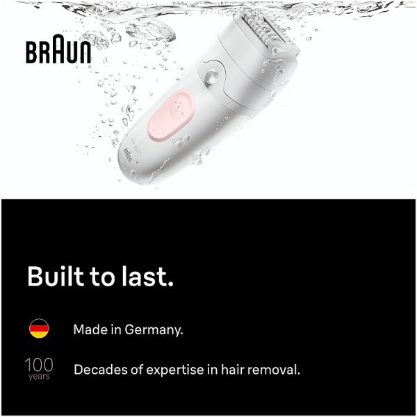 Braun Silk-Épil 5-000,  White/Flamingo