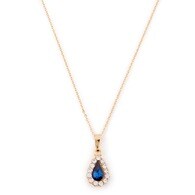 Superdrug Studio September Fashion Birthstone Necklace