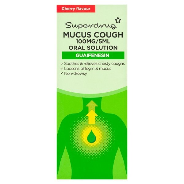 Superdrug Mucus Cough Syrup 200ml