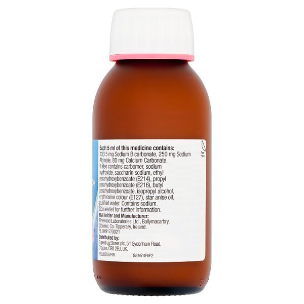 Superdrug Indigestion & Heartburn Relief Aniseed 200ml