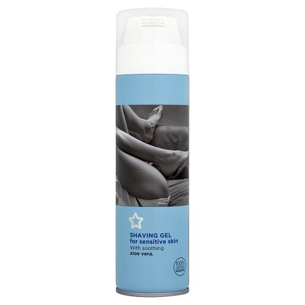 Superdrug Ladies Shave Gel Sensitive Skin 200ml