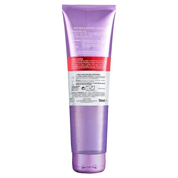 DNR L'Oreal Revitalift Filler Replumping Gel Face Wash 150ml