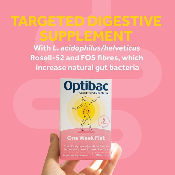 Optibac Probiotics One Week Flat - 7 Sachets