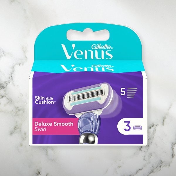 Venus Deluxe Smooth Swirl Blades 6 Pack