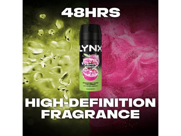 Lynx Epic Fresh Aerosol Body Spray 150 ml