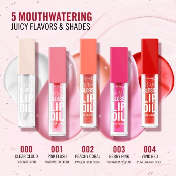 Rimmel Oh My Gloss! Lip Oil 000 Clear Cloud 4.5Ml