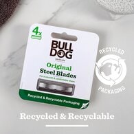 Bulldog Skincare Original Razor Blades 4 Pack