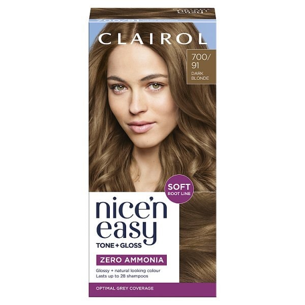 Clairol Nice'n Easy Tone+Gloss Semi-Permanent Hair Dye Dark Blonde