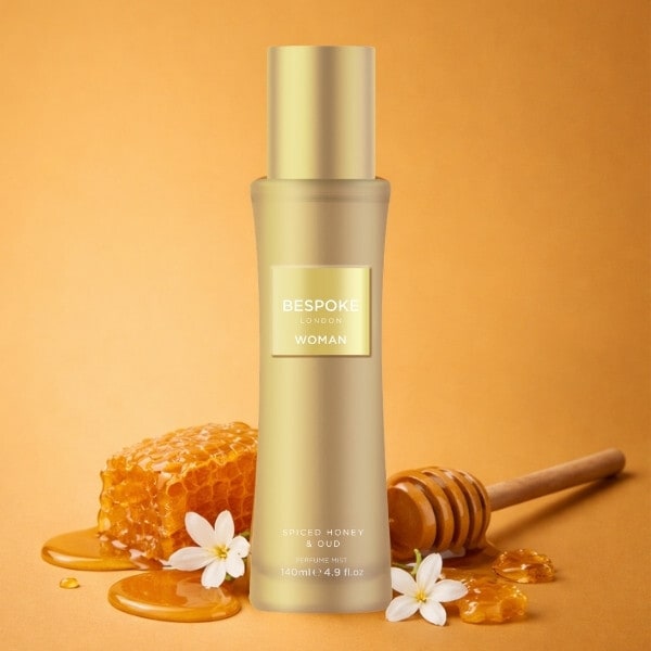 Bespoke Woman Spiced Honey & Oud Perfume Mist 140Ml