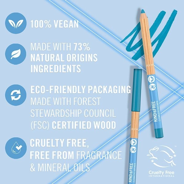 Rimmel Kind & Free Eye Liner 003 Grape 1.1G