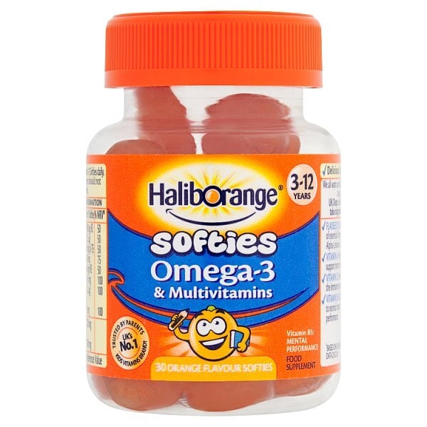 Haliborange Orange Omega 3 - 30 Softies