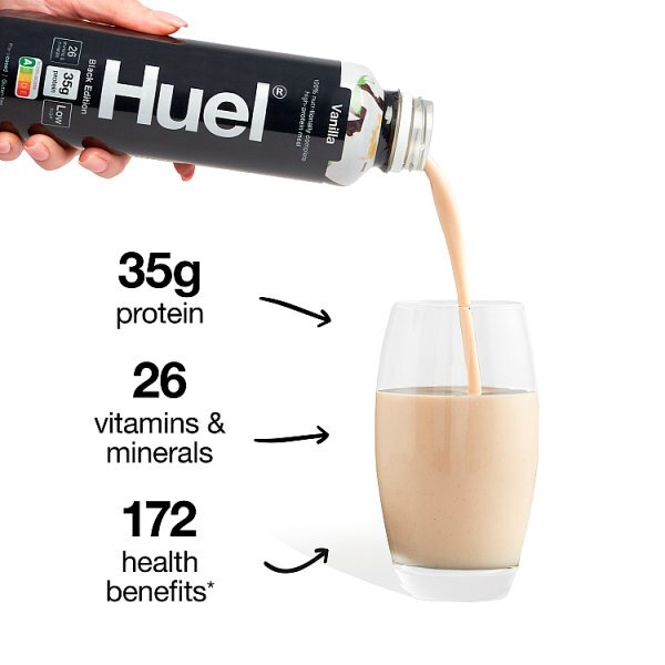 Huel Ready To Drink Black Edition Vanilla 500Ml